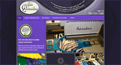 Desktop Screenshot of customembroideryvista.com